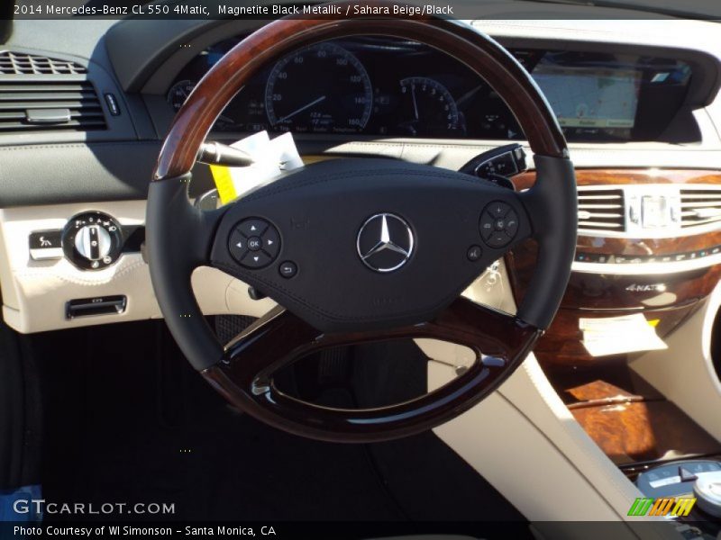  2014 CL 550 4Matic Steering Wheel