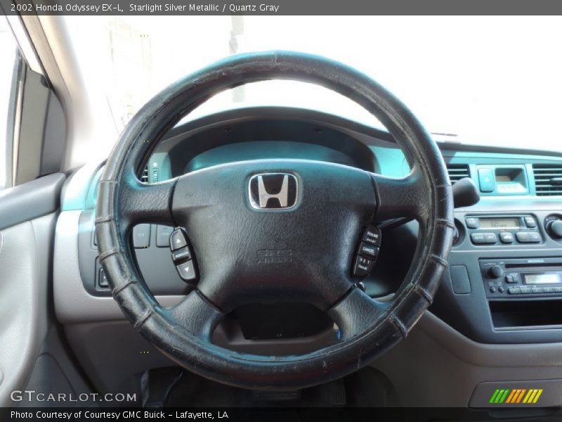 Starlight Silver Metallic / Quartz Gray 2002 Honda Odyssey EX-L