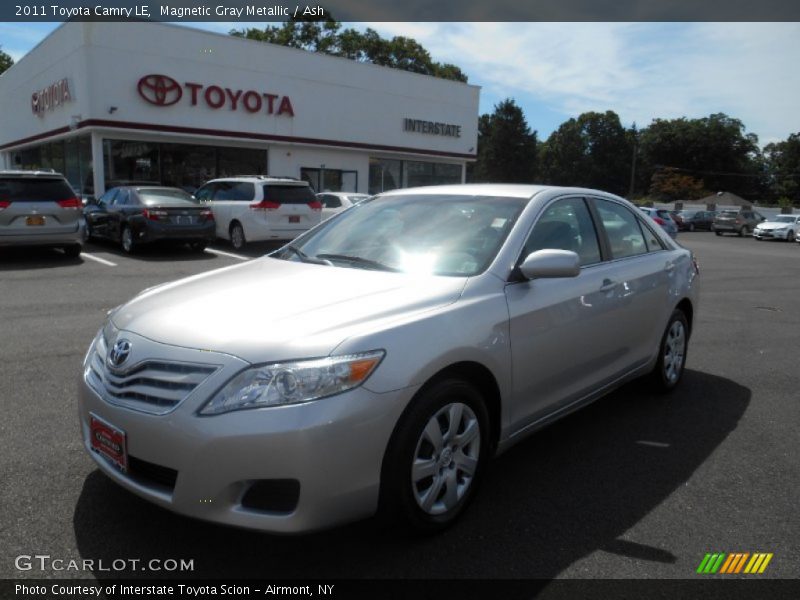 Magnetic Gray Metallic / Ash 2011 Toyota Camry LE