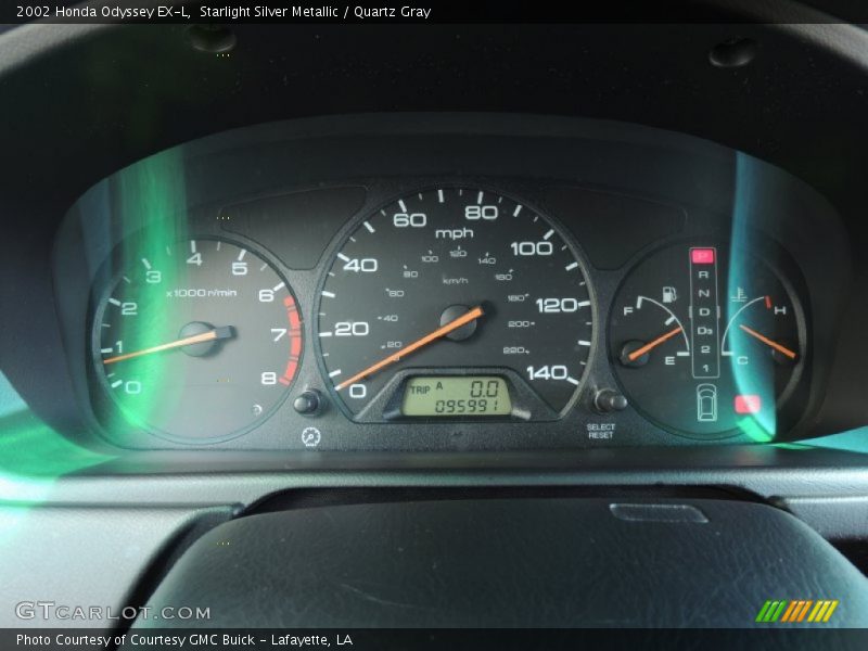 Starlight Silver Metallic / Quartz Gray 2002 Honda Odyssey EX-L