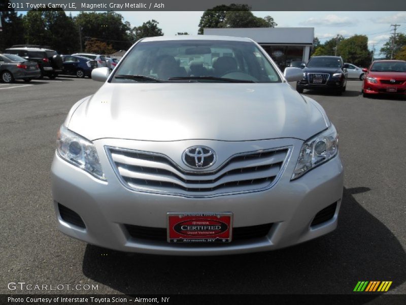 Magnetic Gray Metallic / Ash 2011 Toyota Camry LE