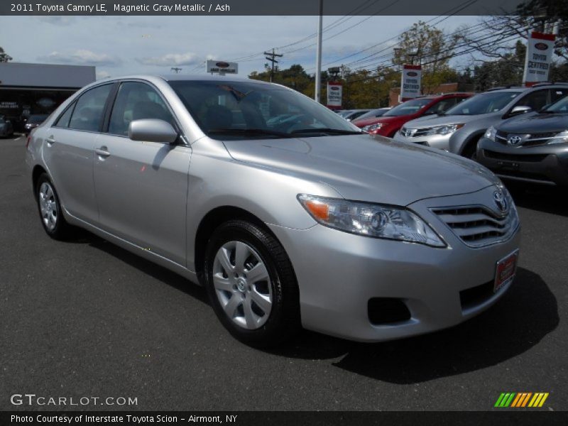 Magnetic Gray Metallic / Ash 2011 Toyota Camry LE