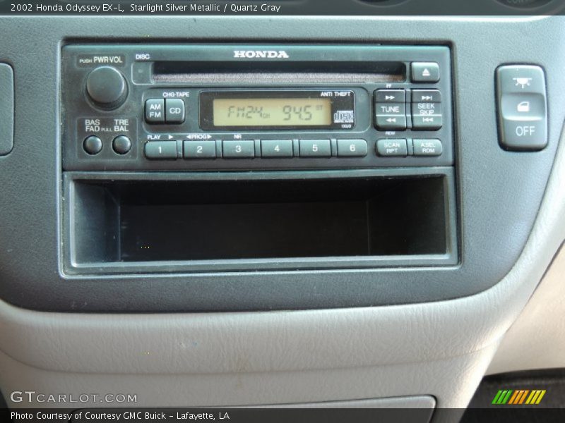 Starlight Silver Metallic / Quartz Gray 2002 Honda Odyssey EX-L