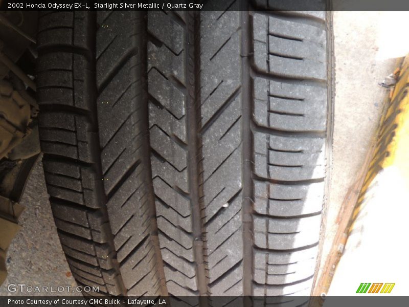 Starlight Silver Metallic / Quartz Gray 2002 Honda Odyssey EX-L