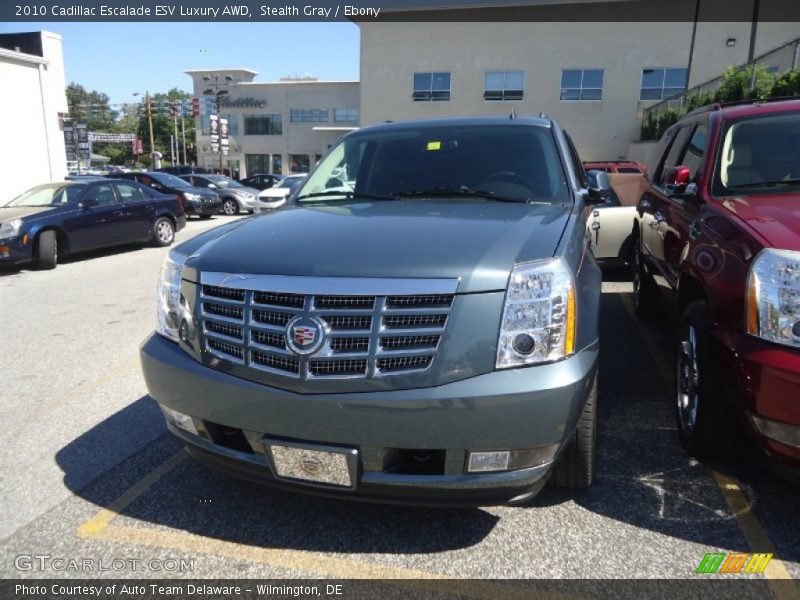 Stealth Gray / Ebony 2010 Cadillac Escalade ESV Luxury AWD