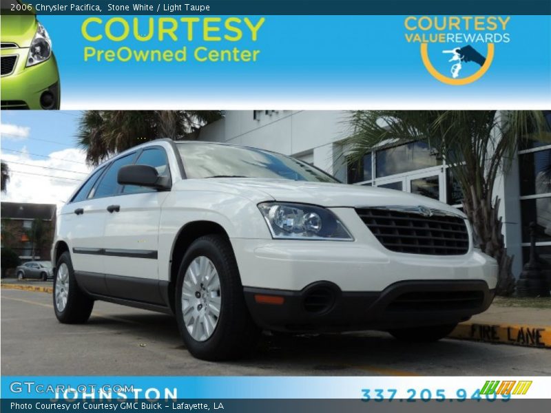 Stone White / Light Taupe 2006 Chrysler Pacifica