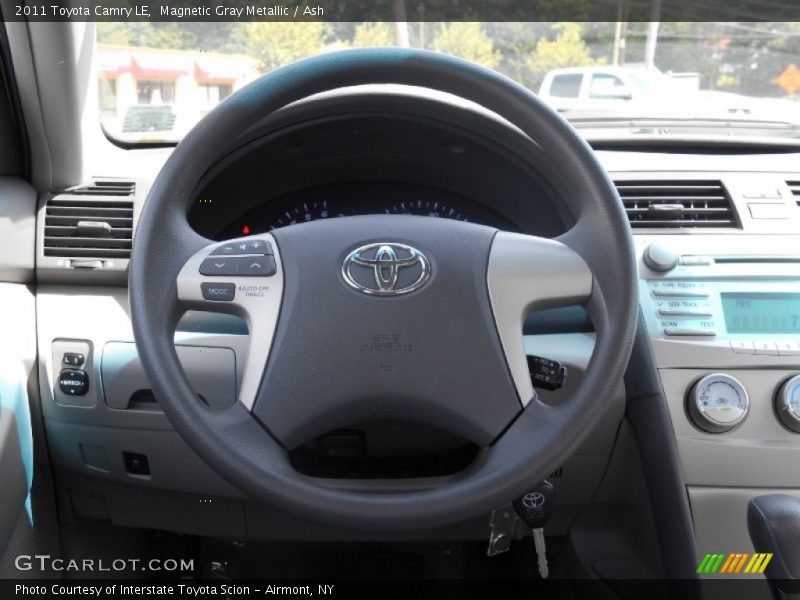 Magnetic Gray Metallic / Ash 2011 Toyota Camry LE
