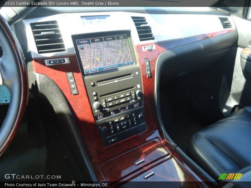 Stealth Gray / Ebony 2010 Cadillac Escalade ESV Luxury AWD