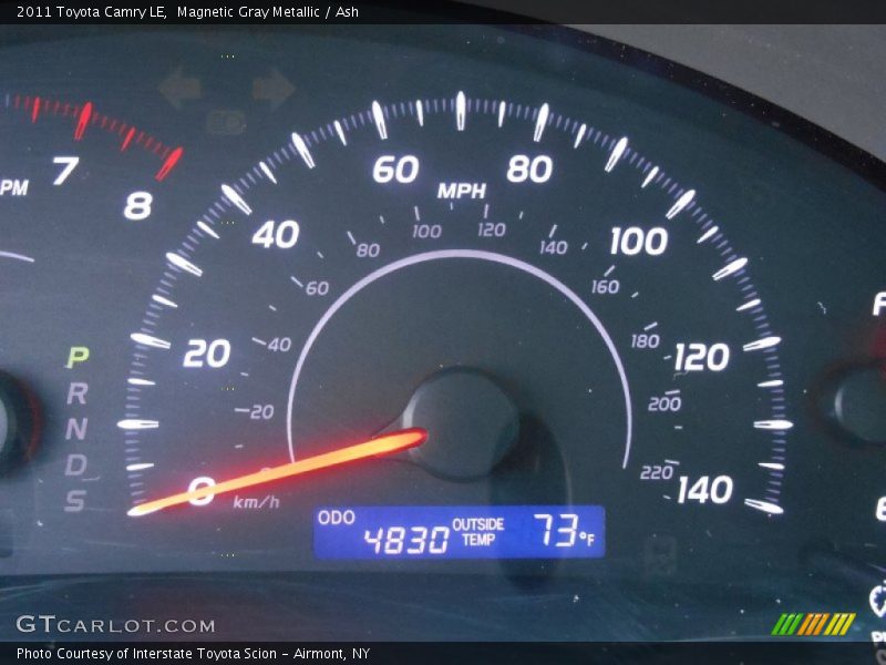 Magnetic Gray Metallic / Ash 2011 Toyota Camry LE