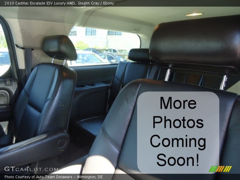 Stealth Gray / Ebony 2010 Cadillac Escalade ESV Luxury AWD