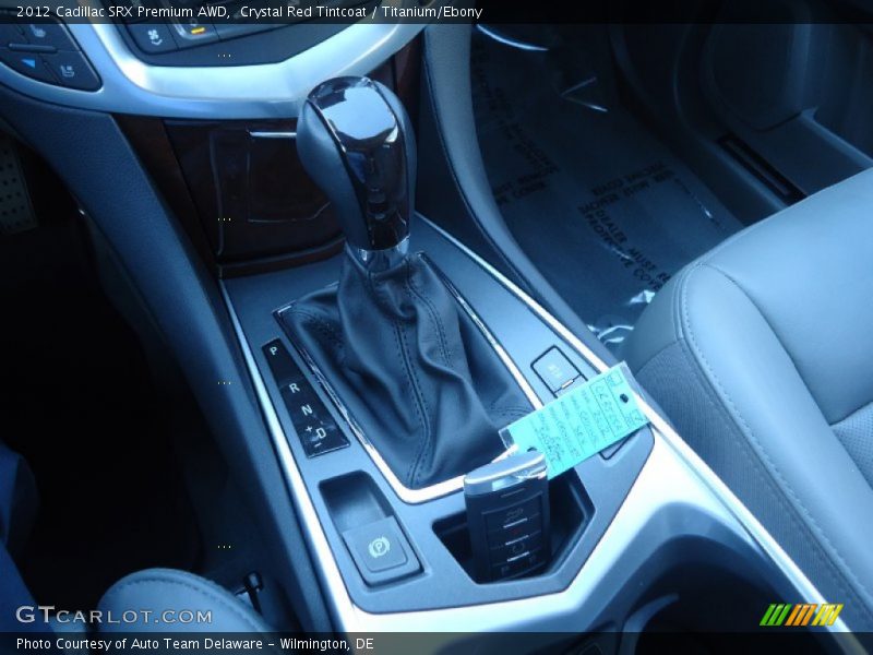 Crystal Red Tintcoat / Titanium/Ebony 2012 Cadillac SRX Premium AWD
