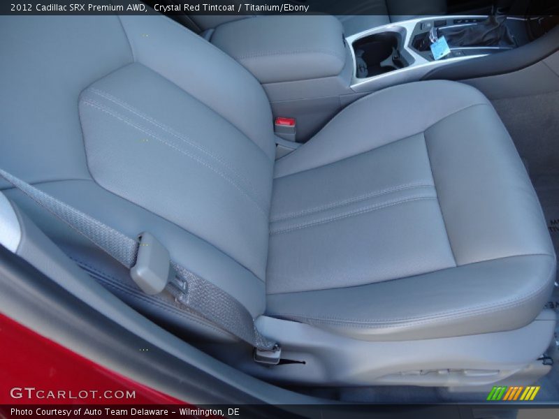Crystal Red Tintcoat / Titanium/Ebony 2012 Cadillac SRX Premium AWD