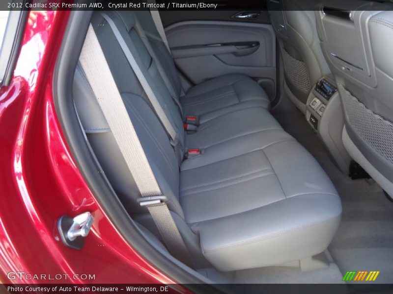 Crystal Red Tintcoat / Titanium/Ebony 2012 Cadillac SRX Premium AWD