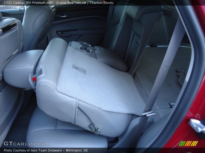 Crystal Red Tintcoat / Titanium/Ebony 2012 Cadillac SRX Premium AWD