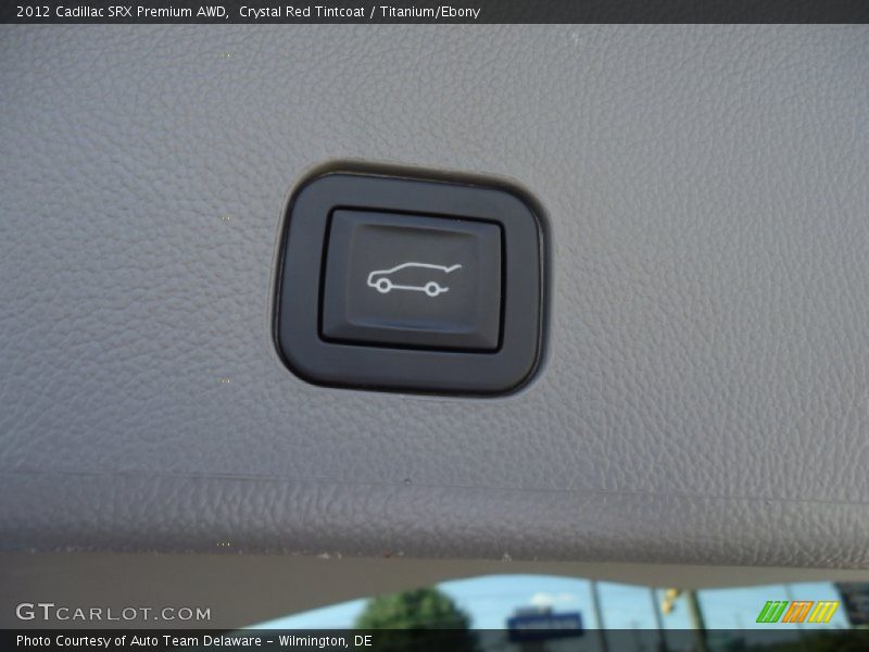 Crystal Red Tintcoat / Titanium/Ebony 2012 Cadillac SRX Premium AWD
