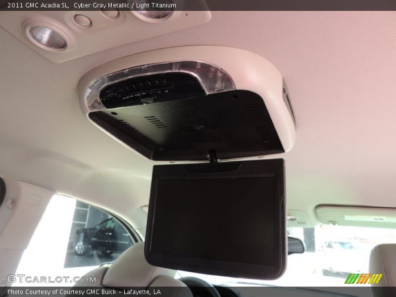 Cyber Gray Metallic / Light Titanium 2011 GMC Acadia SL