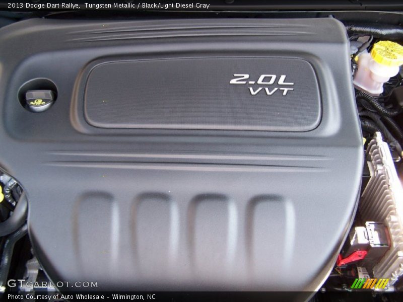 Tungsten Metallic / Black/Light Diesel Gray 2013 Dodge Dart Rallye