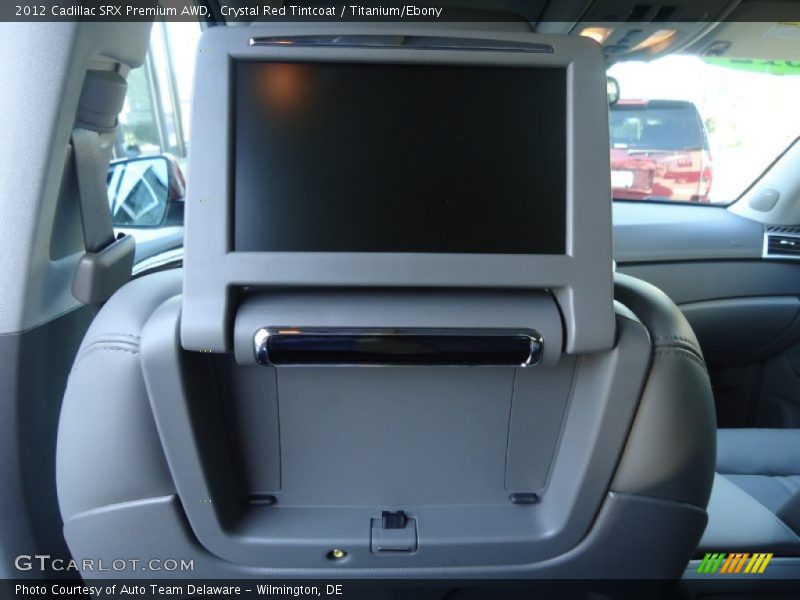 Crystal Red Tintcoat / Titanium/Ebony 2012 Cadillac SRX Premium AWD