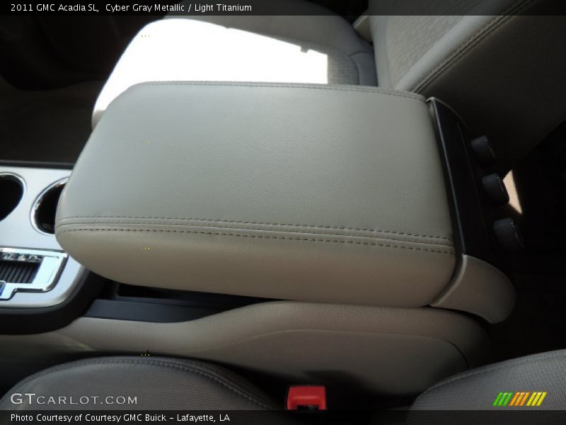 Cyber Gray Metallic / Light Titanium 2011 GMC Acadia SL
