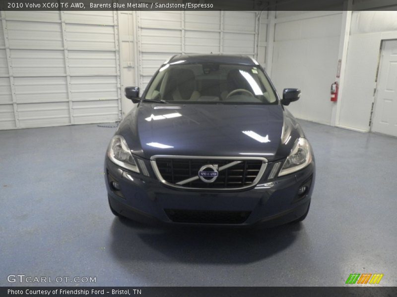 Barents Blue Metallic / Sandstone/Espresso 2010 Volvo XC60 T6 AWD