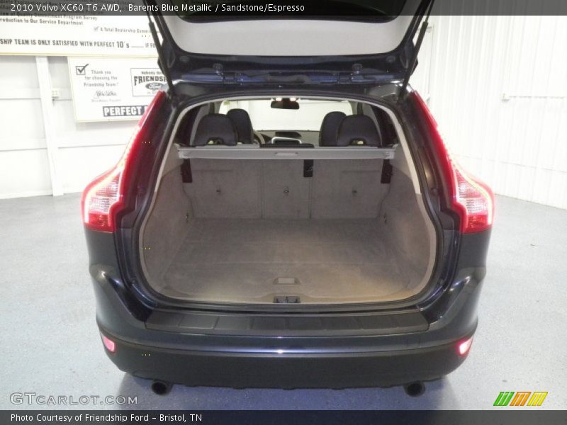 Barents Blue Metallic / Sandstone/Espresso 2010 Volvo XC60 T6 AWD