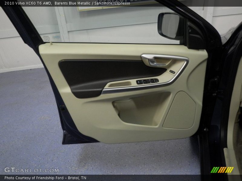 Barents Blue Metallic / Sandstone/Espresso 2010 Volvo XC60 T6 AWD