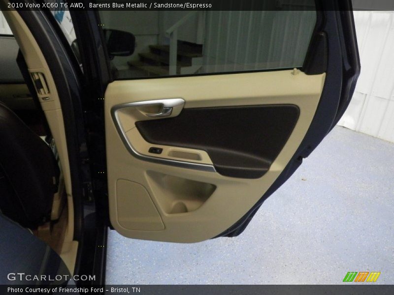 Barents Blue Metallic / Sandstone/Espresso 2010 Volvo XC60 T6 AWD