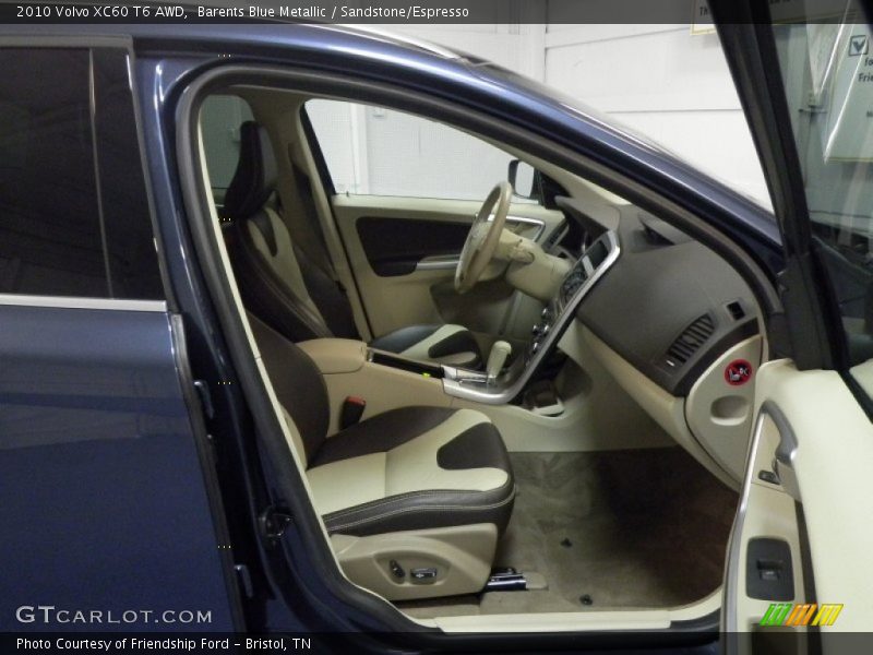 Barents Blue Metallic / Sandstone/Espresso 2010 Volvo XC60 T6 AWD