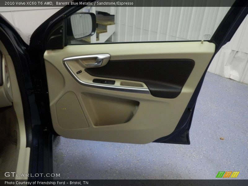 Barents Blue Metallic / Sandstone/Espresso 2010 Volvo XC60 T6 AWD
