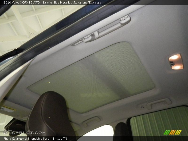Barents Blue Metallic / Sandstone/Espresso 2010 Volvo XC60 T6 AWD