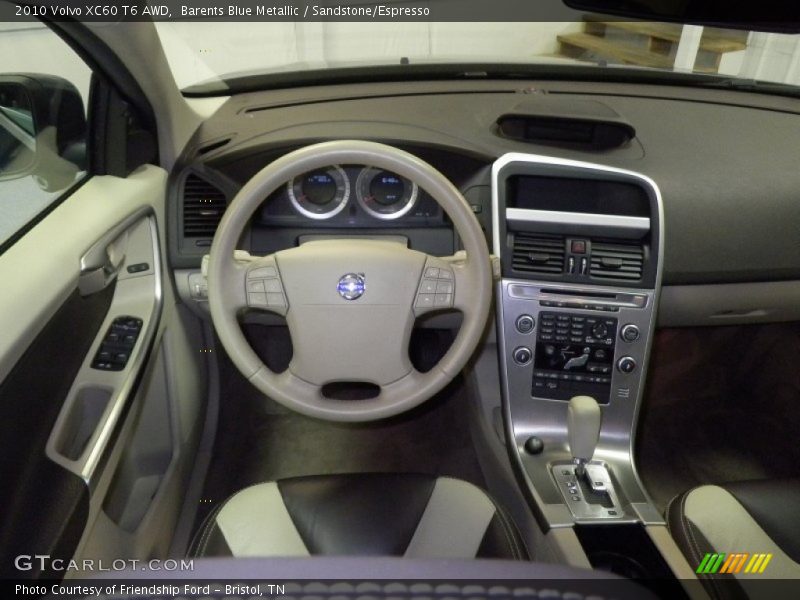 Barents Blue Metallic / Sandstone/Espresso 2010 Volvo XC60 T6 AWD