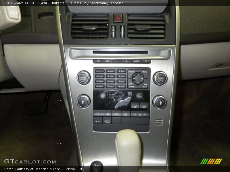 Barents Blue Metallic / Sandstone/Espresso 2010 Volvo XC60 T6 AWD