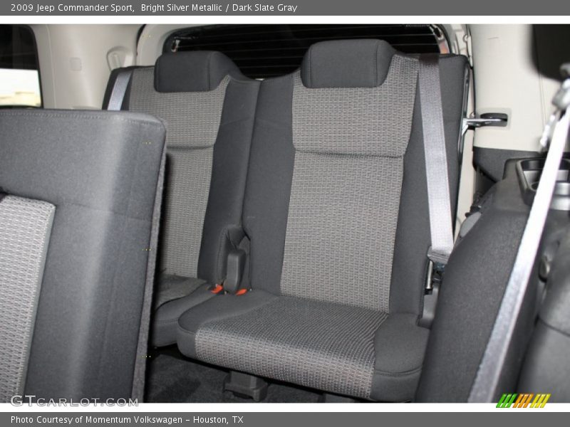 Bright Silver Metallic / Dark Slate Gray 2009 Jeep Commander Sport