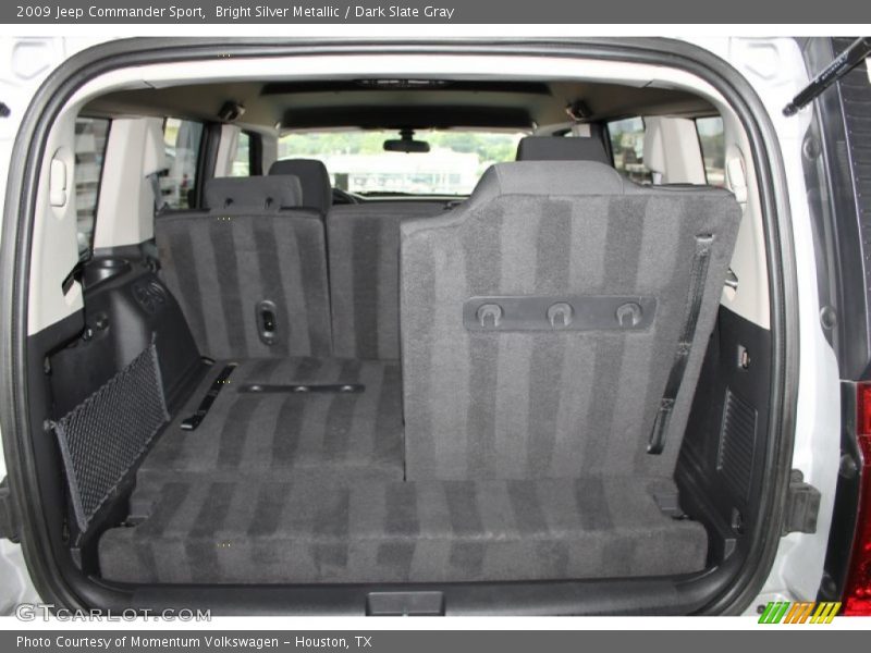 Bright Silver Metallic / Dark Slate Gray 2009 Jeep Commander Sport