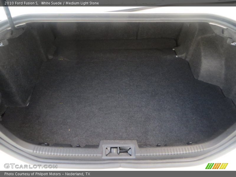 White Suede / Medium Light Stone 2010 Ford Fusion S