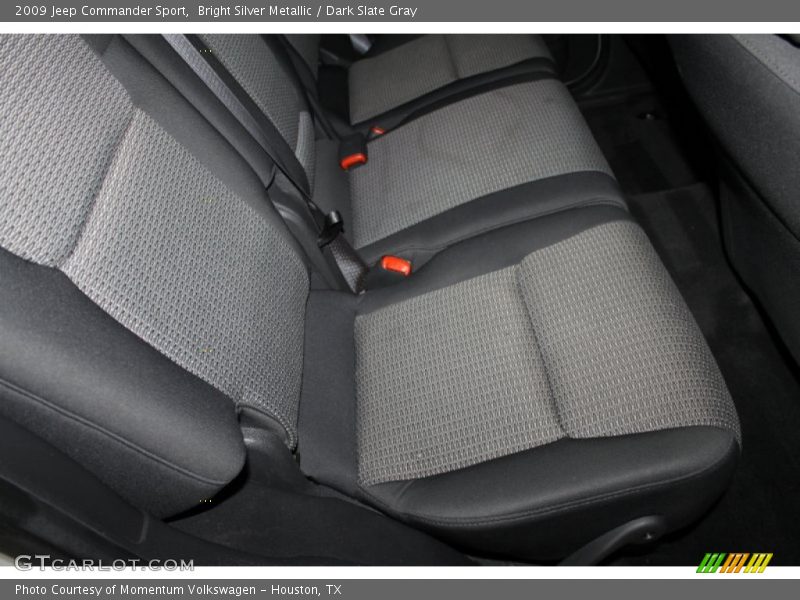 Bright Silver Metallic / Dark Slate Gray 2009 Jeep Commander Sport