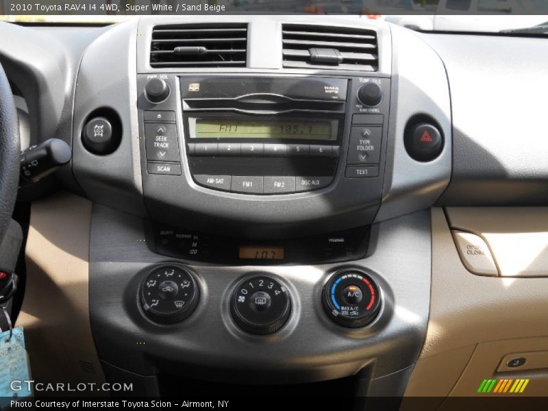 Super White / Sand Beige 2010 Toyota RAV4 I4 4WD