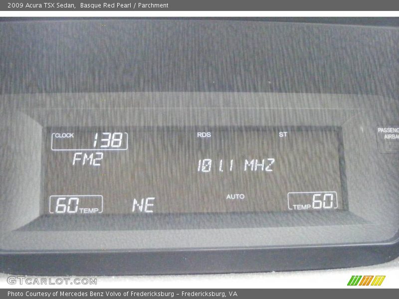 Basque Red Pearl / Parchment 2009 Acura TSX Sedan