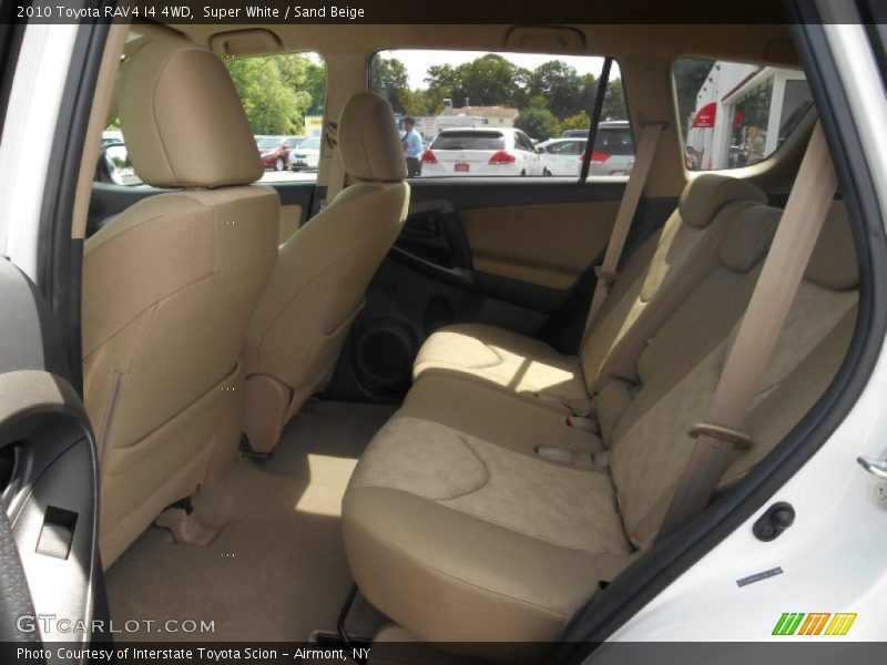 Super White / Sand Beige 2010 Toyota RAV4 I4 4WD