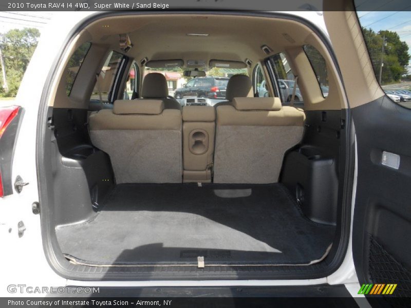 Super White / Sand Beige 2010 Toyota RAV4 I4 4WD