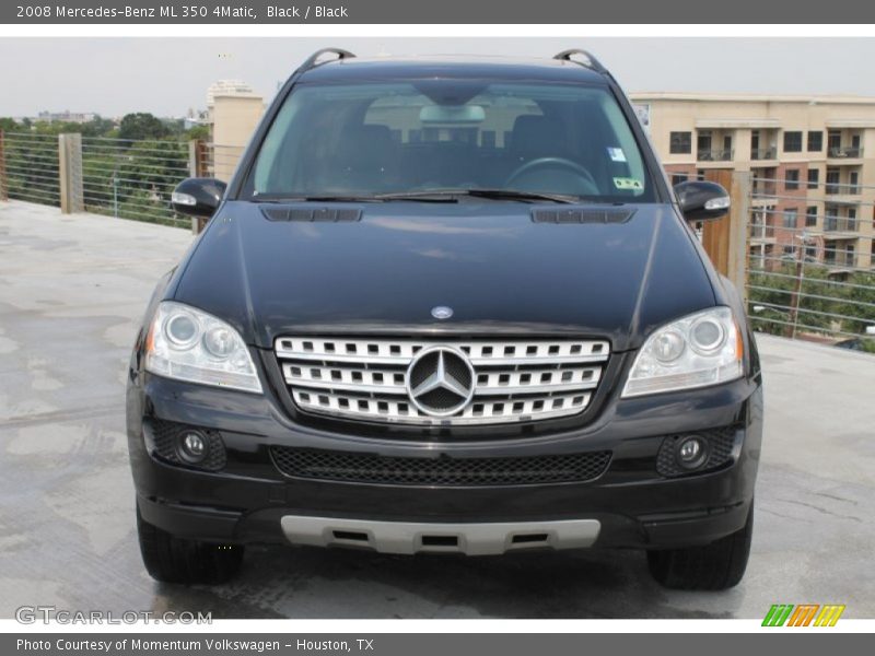 Black / Black 2008 Mercedes-Benz ML 350 4Matic
