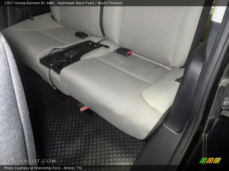 Nighthawk Black Pearl / Black/Titanium 2007 Honda Element EX AWD