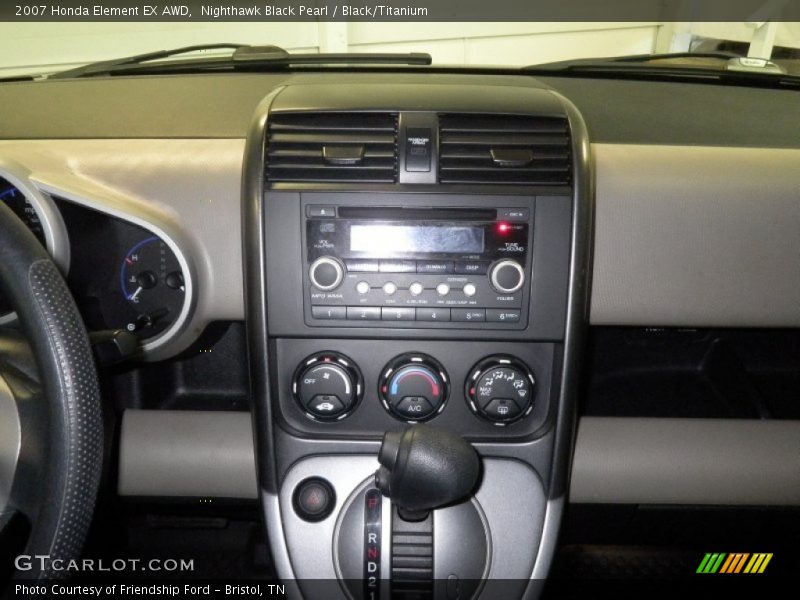 Nighthawk Black Pearl / Black/Titanium 2007 Honda Element EX AWD