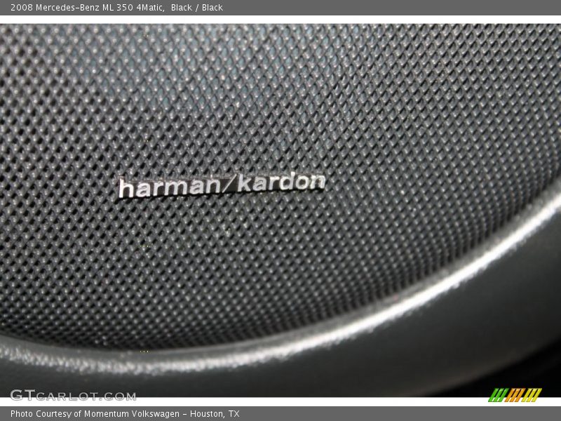 Black / Black 2008 Mercedes-Benz ML 350 4Matic