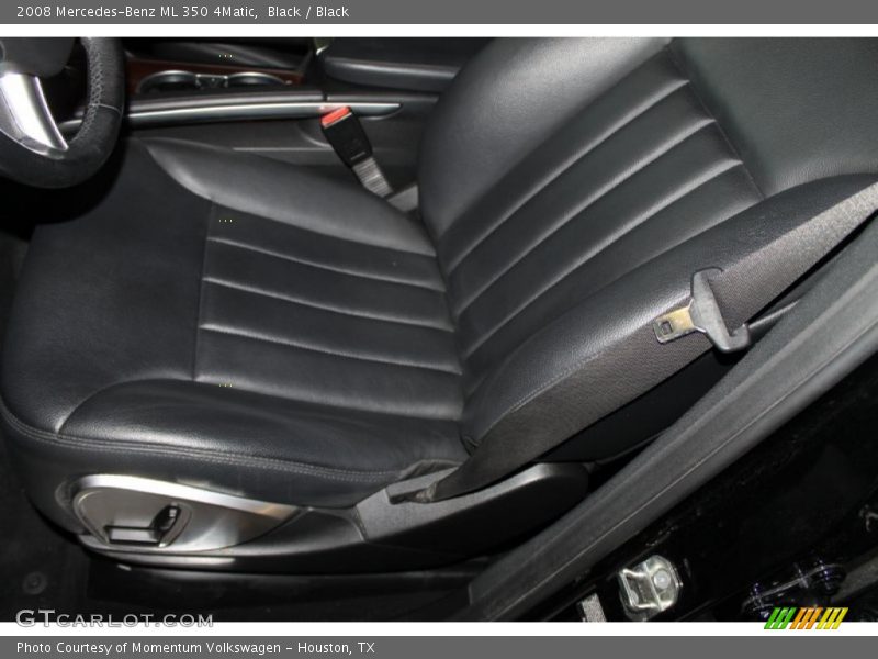 Black / Black 2008 Mercedes-Benz ML 350 4Matic