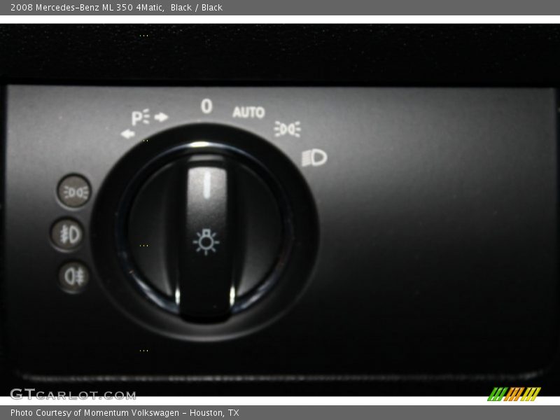 Black / Black 2008 Mercedes-Benz ML 350 4Matic