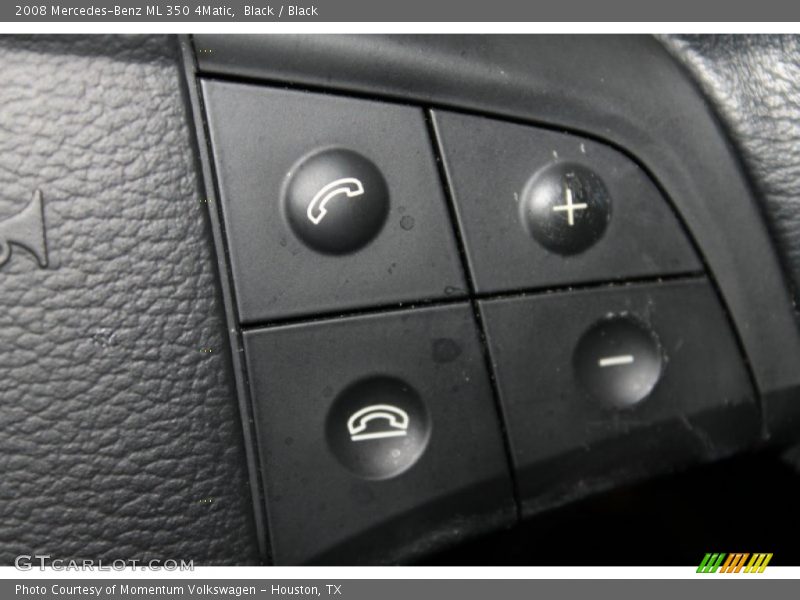Black / Black 2008 Mercedes-Benz ML 350 4Matic