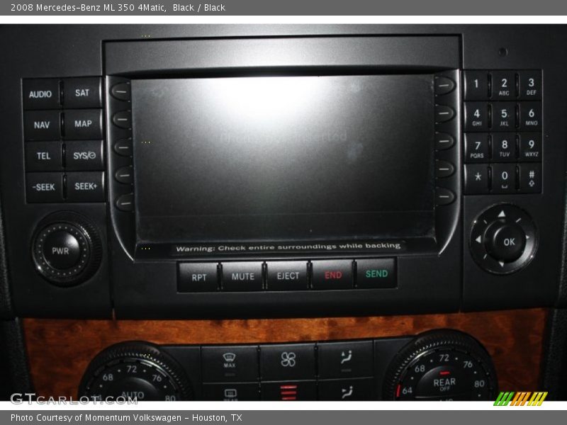 Black / Black 2008 Mercedes-Benz ML 350 4Matic