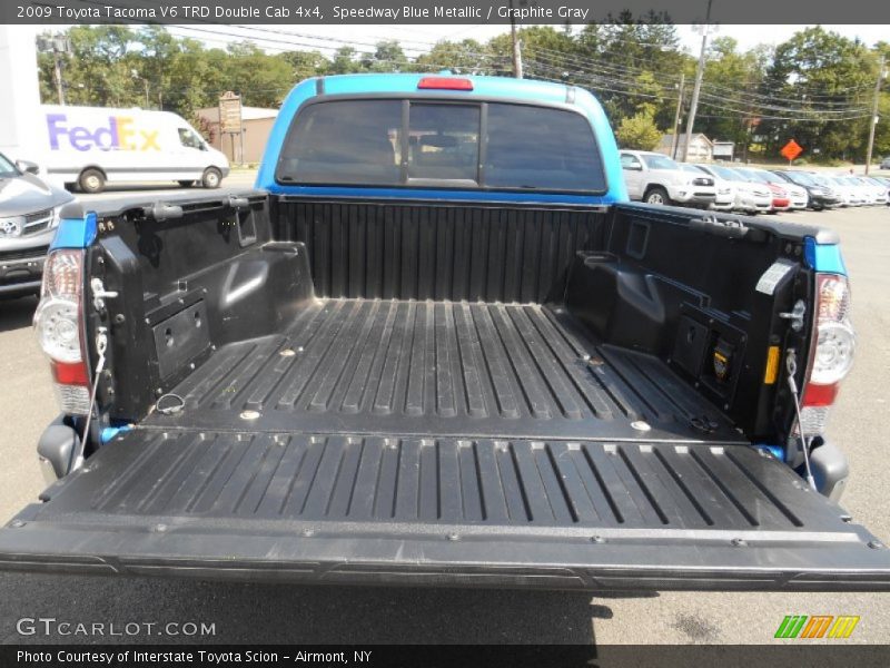 Speedway Blue Metallic / Graphite Gray 2009 Toyota Tacoma V6 TRD Double Cab 4x4