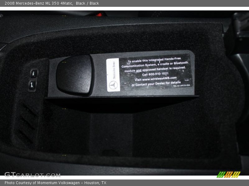 Black / Black 2008 Mercedes-Benz ML 350 4Matic